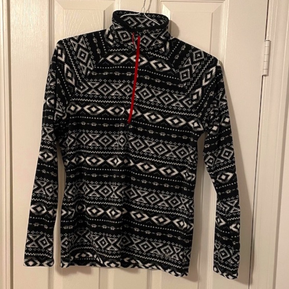 Eddie Bauer Women's Fleece Quarter Zip, Size M
